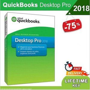 Intuit Quikbooks Desktop pro 2018 Lifetime Activat